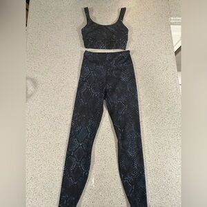 Show Me Your Mumu SMYMM MuMu Moves Athletic Set Bra and Leggings XS